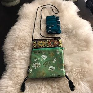 NWOT Far nine Asian design crossbody bag.